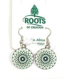 [ROC-EAR] Mandala Resin Earrings