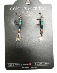 [ROSH-EAR] COA Silver Earrings