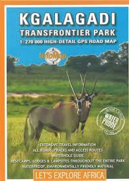 [MAP] Kgalagadi Transfrontier Park GPS Road Map